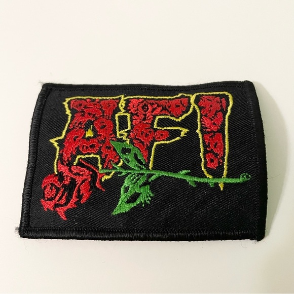 Vtg AFI Rose Patch Despair Faction Band Patch - Picture 8 of 9
